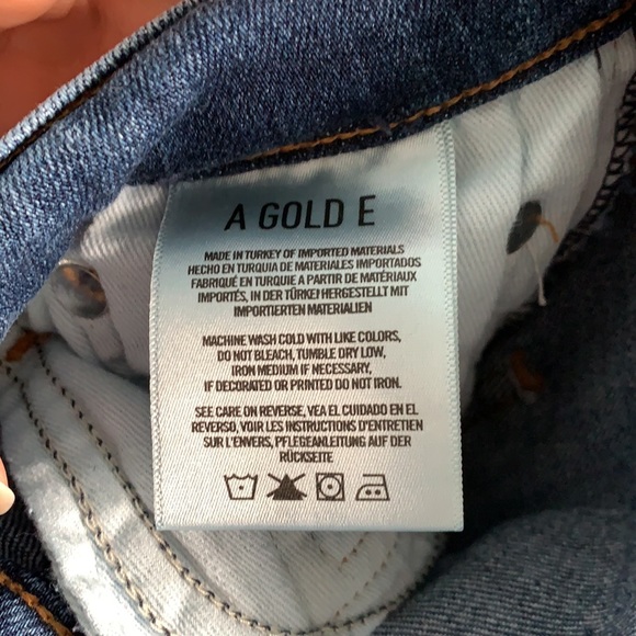 AGOLDE Sophie Skinny Jean Raw Ankle Hem Size 25 - Picture 7 of 11